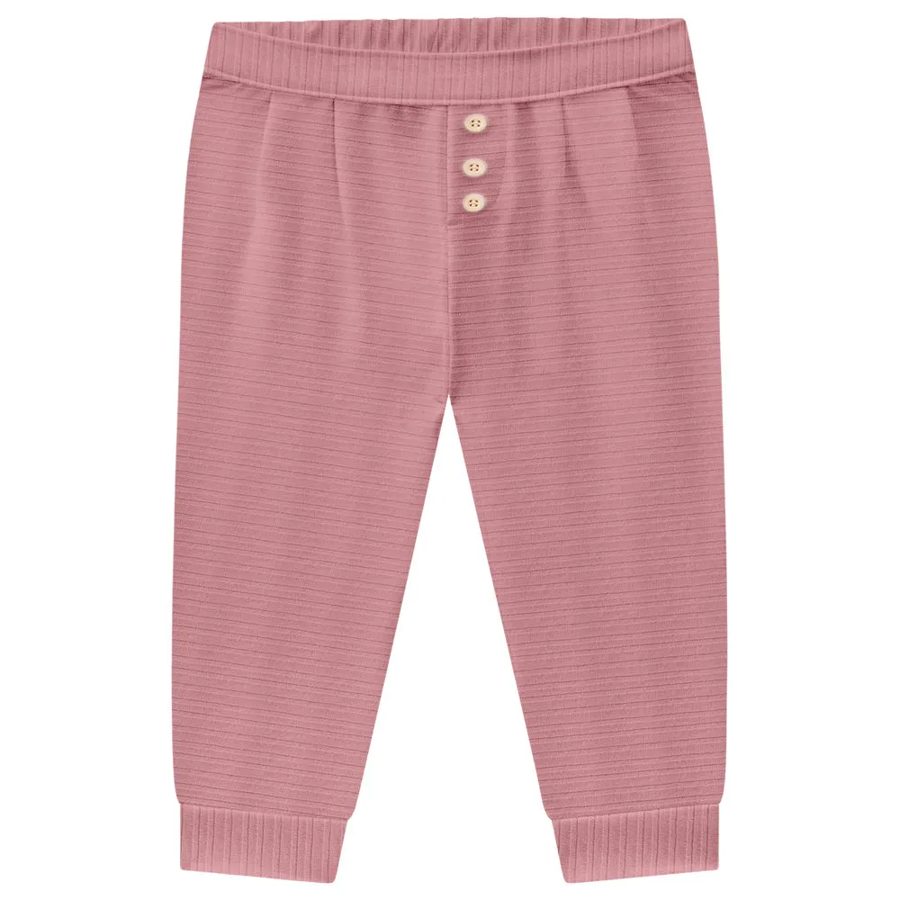2 Piece Girls Bow Sweatshirt & Pants