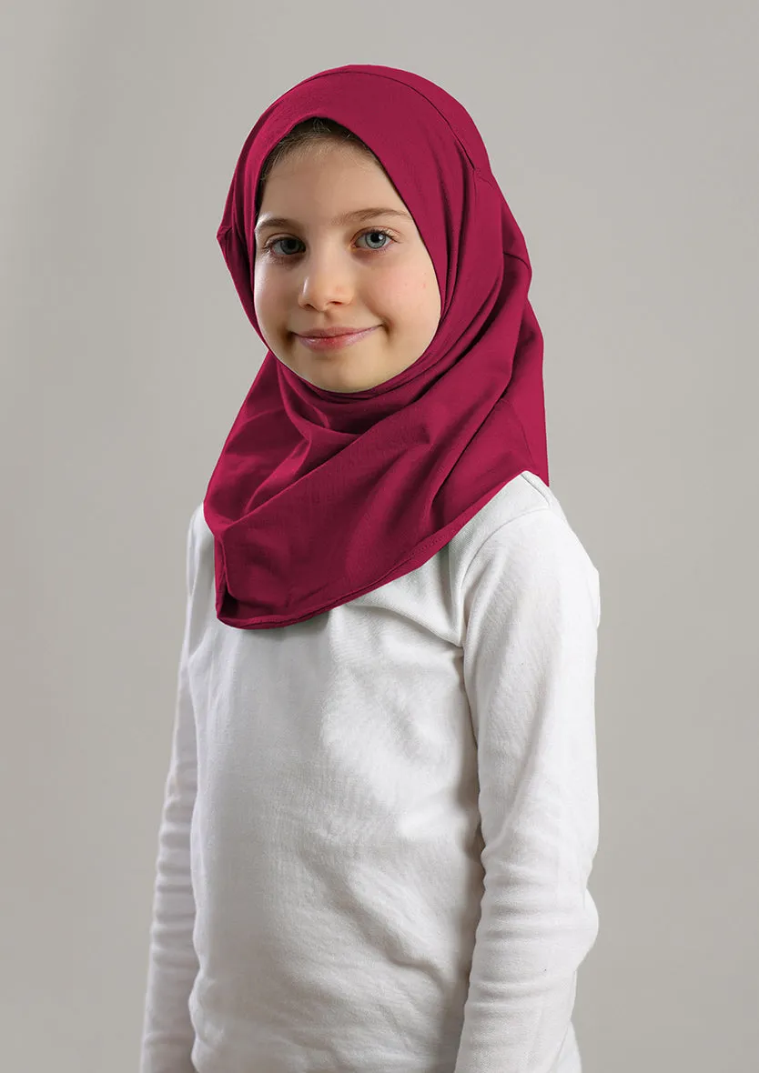 Amira Hijab Girls-Plain Jersey Cotton