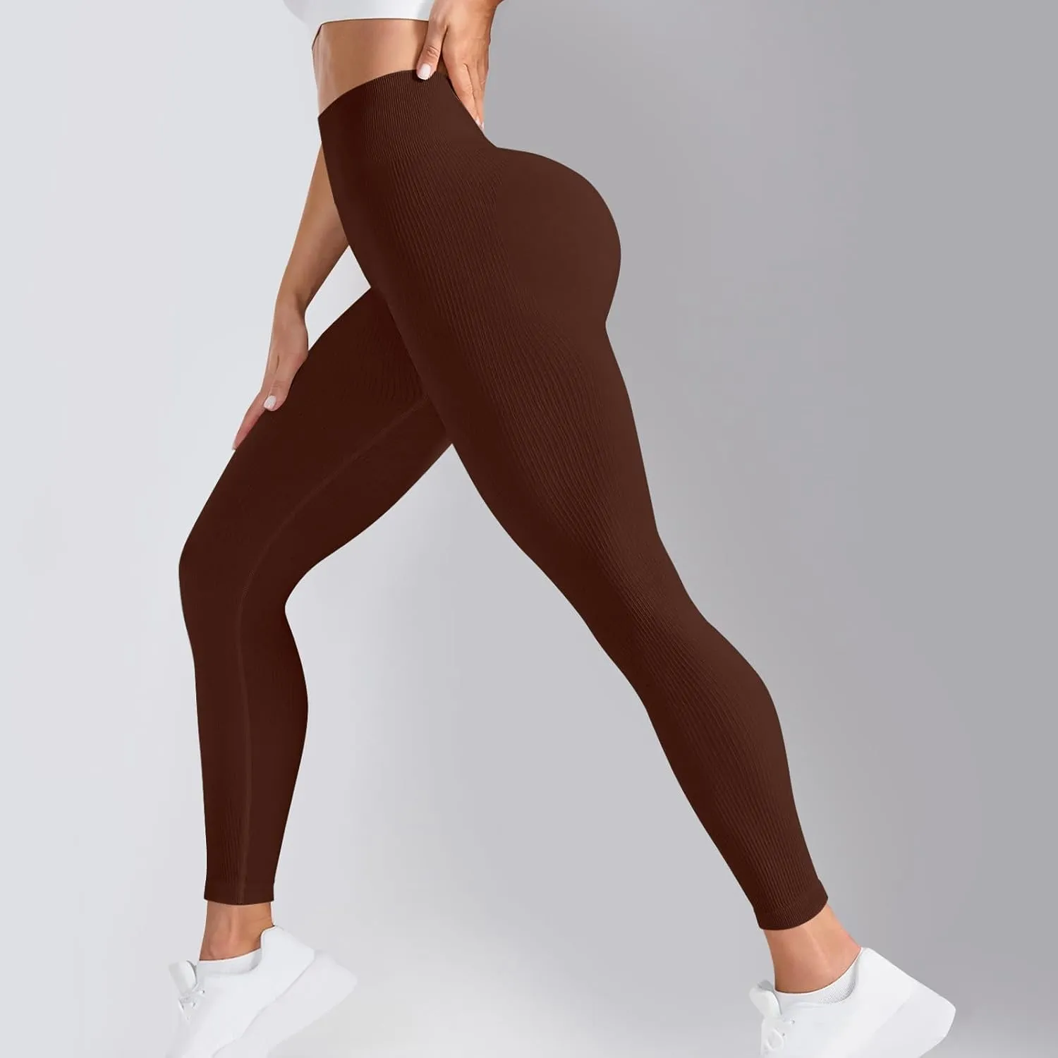 Butt Lifting Leggings for Women Tummy Control Seamless Leggings Booty High Waisted Workout Yoga Fitness Pants