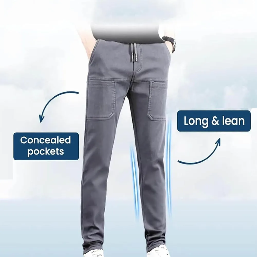 Mencomfy Cargo Pants, MultiPants-High Stretch Multi-Pocket Durable Cargo Pants, Acegents Silm Fit Stretch Pant for Men