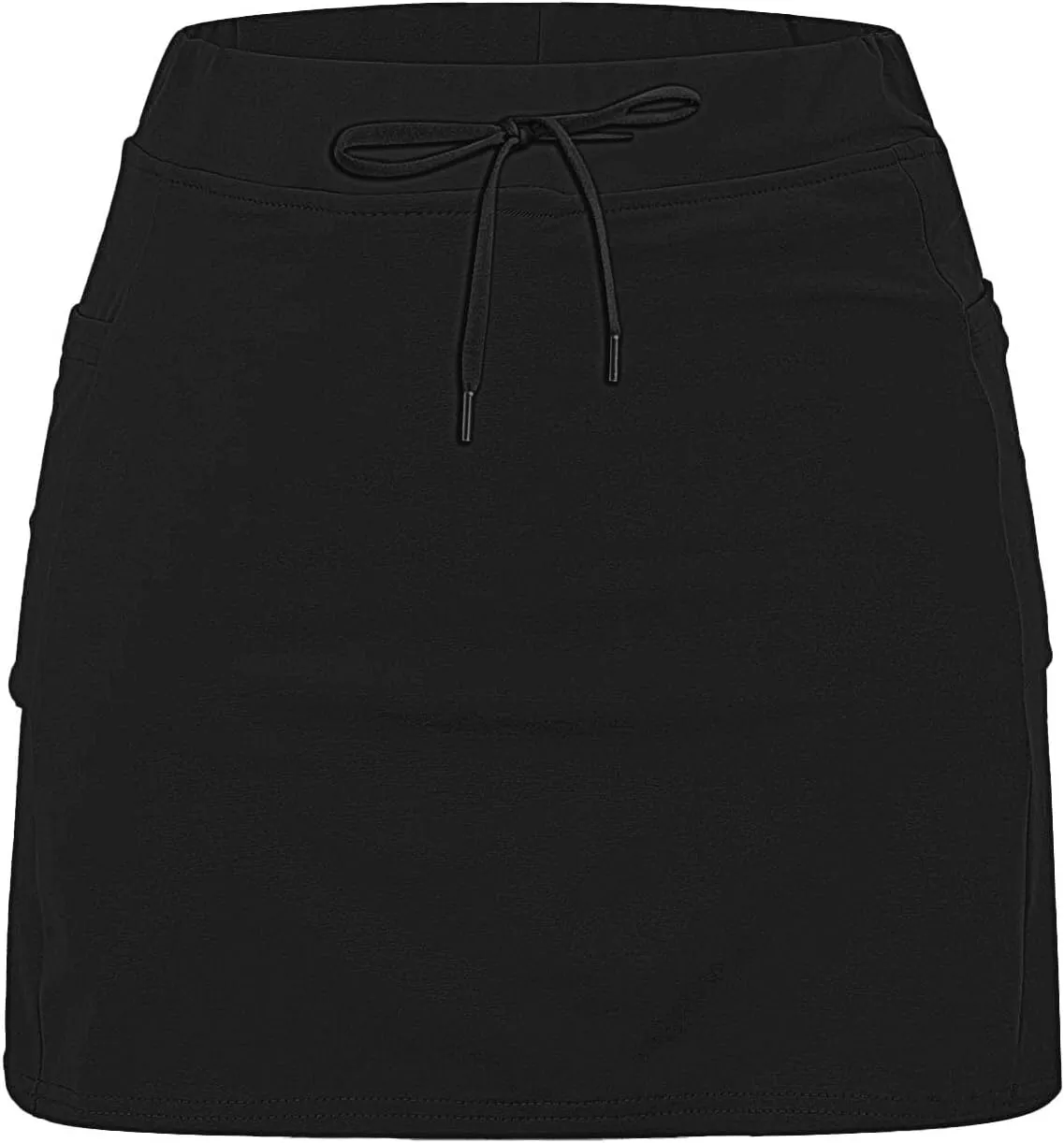 Women's Boho Skirts 2025 Summer Athletic Loose Trendy Drawstring Solid Color Yoga Fitness Tennis Skirt, S-5XL